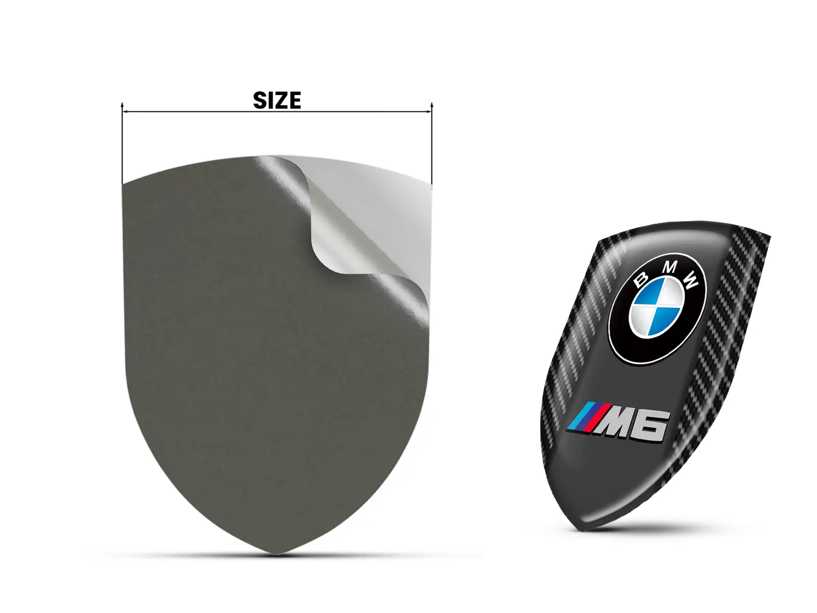 BMW Doming Aufkleber Auto Limitiert Stilvoll Design